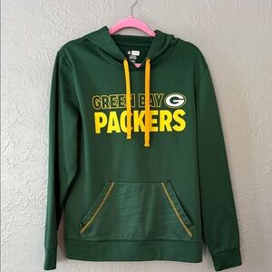Team Apparel Green and Yellow Packers Hoodie